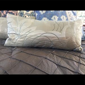 FINAL PRICE: Designer Sage Green Mini  Pillow by KEVIN O’BRIEN